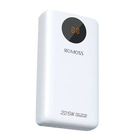 POWERBANKA ROMOSS SW10PF 10000MAH, 22.5W BRANCO