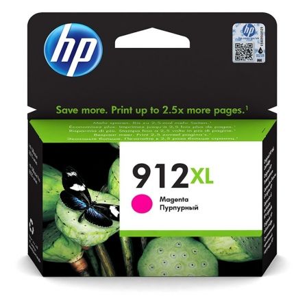 HP Tinteiro Original 912XL Magenta de elevado rendimento