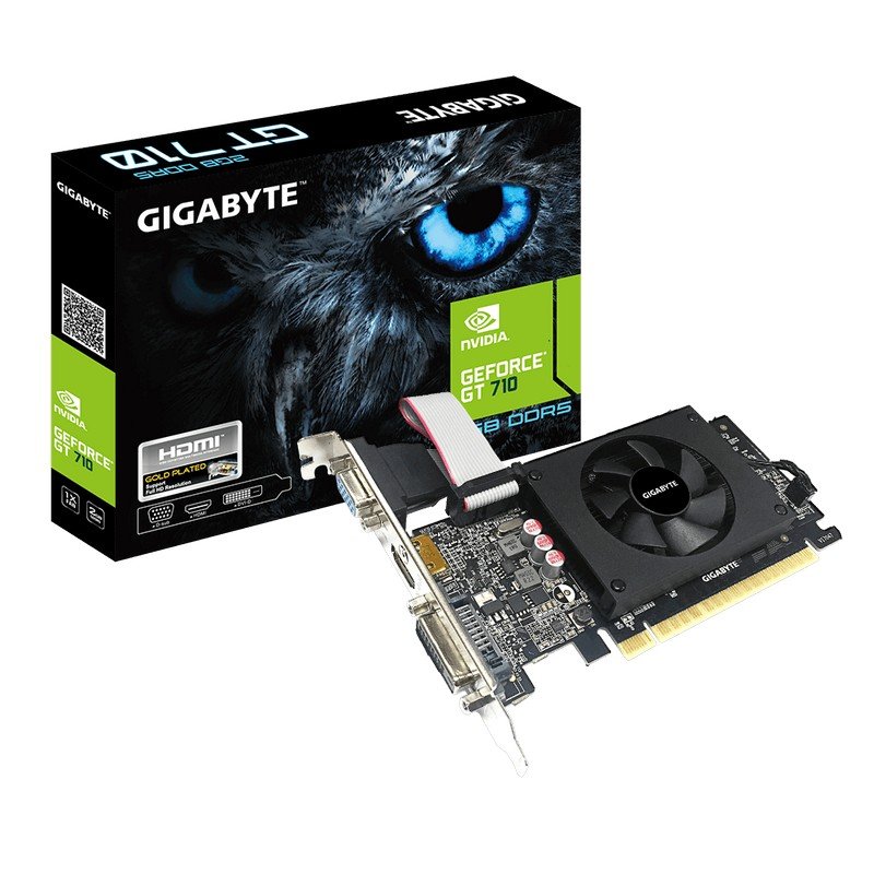 Gigabyte GV-N710D5-2GIL placa de vídeo NVIDIA GeForce GT 710 2 GB