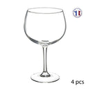 SET 4 UNID. TAÇA DE GINEBRA DE VIDRO 70CL