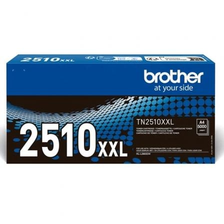 TÓNER ORIGINAL BROTHER TN2510XXL ALTA CAPACIDAD NEGRO