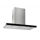 Teka DLH 1185 T Montado na parede Preto, Aço inoxidável 740 m³/h