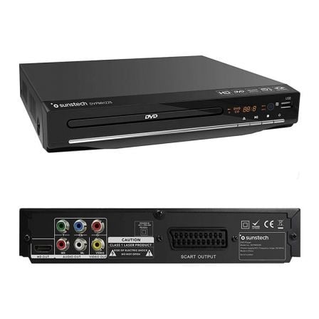 REPRODUCTOR DVD SUNSTECH DVPMH225BK