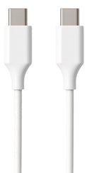 EWENT CABO USB-C 480 MBPS 60W PVC BRANCO 1MT