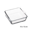 FONTE QUADRADA PARA FORNO DE 15X15CM