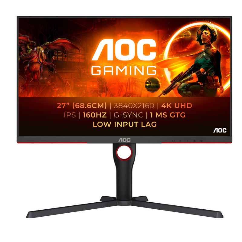 AOC G3 U27G3X monitor de ecrã 68,6 cm (27") 3840 x 2160 pixels 4