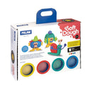 MALA 4 POTES DE 116G MASSA SOFT DOUGH COM FERRAMENTAS ´´CARAS DI