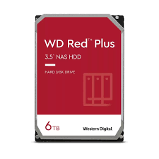 DISCO RIGIDO INTERNO 3.5 6TB WD RED PLUS 256MB SATA III