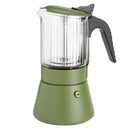 CAFET. ITALIANA INOXIBAR BOROSILICATO 4T GREEN