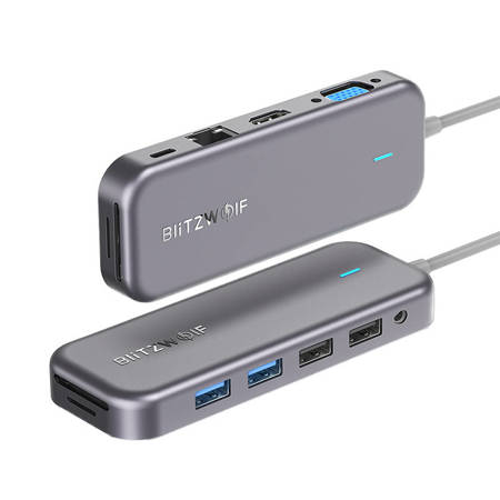 HUB USB-C "11-EM-1" - BLITZWOLF