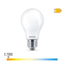 LÂMPADA STANDARD LED E27 8,5W 1.055LM 2700K LUZ QUENTE Ø6X10,4CM.