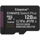 TARJETA DE MEMORIA KINGSTON CANVAS SELECT PLUS 128GB MICROSD XC C
