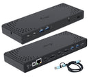i-tec CADUA4KDOCKPDL2 base & duplicador de portas Com fios USB 3.