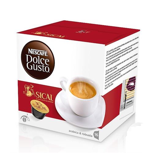 CÁPSULAS DE CAFÉ DOLCE GUSTO ESPRESSO SICAL ( 96 CÁPSULAS  - A EX