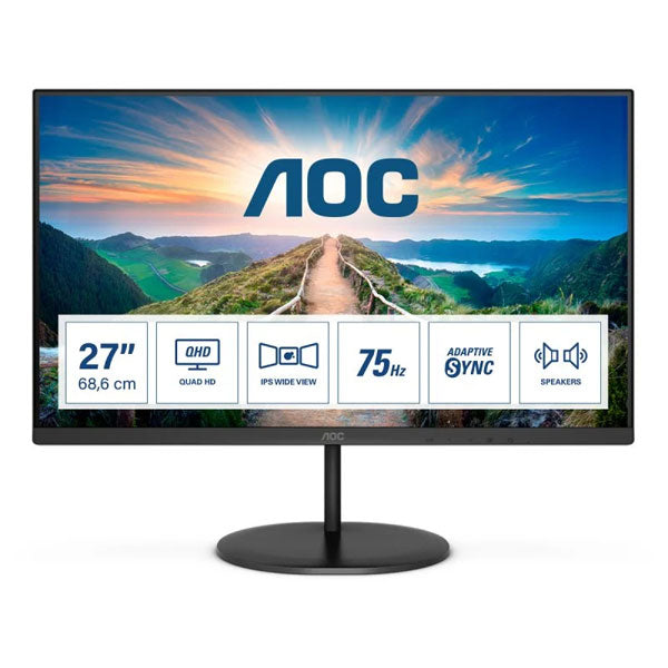 AOC V4 Q27V4EA LED display 68,6 cm (27") 2560 x 1440 pixels 2K U