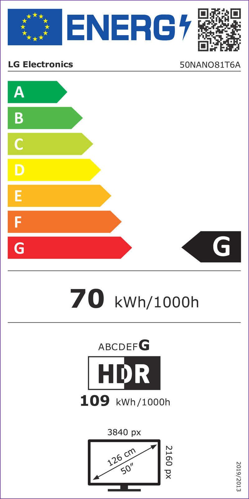 LG - NANOCELL SMART TV 50NANO81T6A.AEU