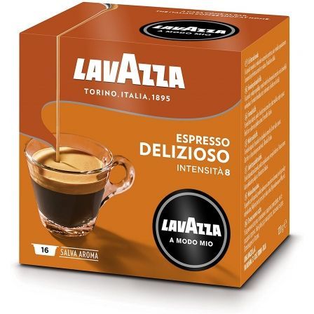 16 CÁPSULAS LAVAZZA DELIZIOSAMENTE PARA MÁQUINAS DE CAFÉ LAVAZZA