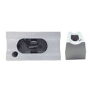 CASQUILHO LINESTRA, MODELO S14S, BRANCO, 1 CONTACTO, 6,5 X 3,5 X