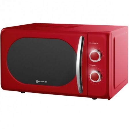 MICROONDAS GRUNKEL VINTAGE MW-20ROJO 700W CAPACIDAD 20L ROJO