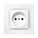 PLUG BIPOLAR BRANCO COM QUADRO