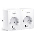 TAPO P110 X 2 MINI SMART WI-FI SOCKET, ENERGY MONITORING, 100-240