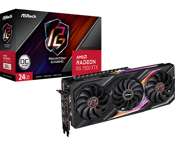 RADEON RX 7900 XTX PHANTOM GAMING 24G OC  - PREÇO VÁLIDO P UNIDAD