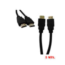 CONEXÃO HDMI SUPRA DOURADA ALTA DEFINICION 5M