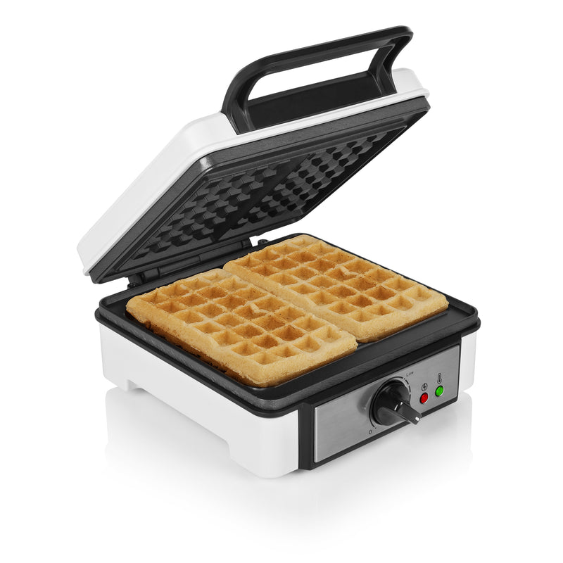 Princess 132397 2 waffle(s) 120 W Preto, Aço inoxidável, Branco