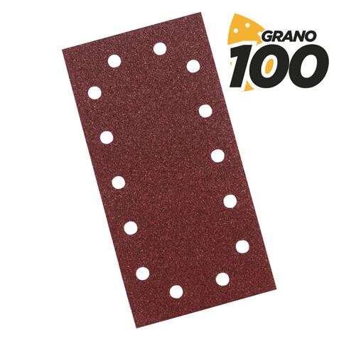 BLIM PACK DE 10 LIJAS PARA LIJADORA BL0123 - GRANO 100 - FORMATO