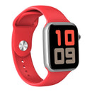 DCU SMARTWATCH COLORFUL BRANCO E VERMELHO