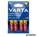 VARTA PILHAS ALCALINAS MAX TECH 4705 LR06AA BLISTER 4 UND