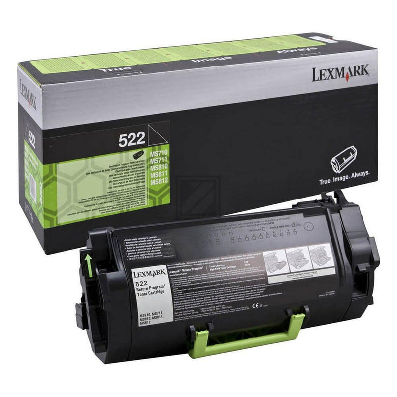 Lexmark 522 toner 1 unidade(s) Original Preto