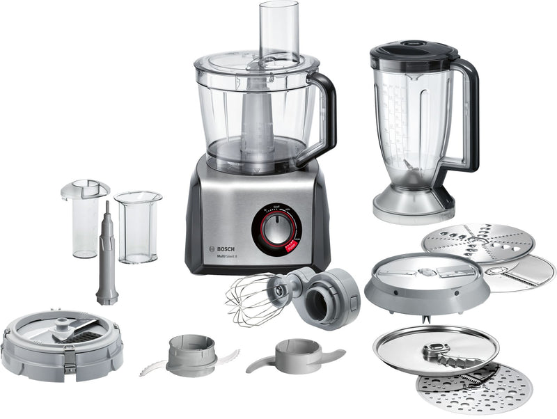 Bosch MC812M865 robô de cozinha 3,9 l Preto, Aço inoxidável