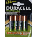 PILHA DURACEL.REC.LR06  -(AA)1300MAHK4( RECARREGÁVEL  - LR06  - B