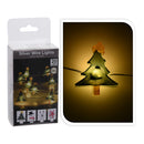 GRINALDA A PILHAS FIXA 20 LEDS DECORATIVOS ADORNOS DE NATAL 1,05M