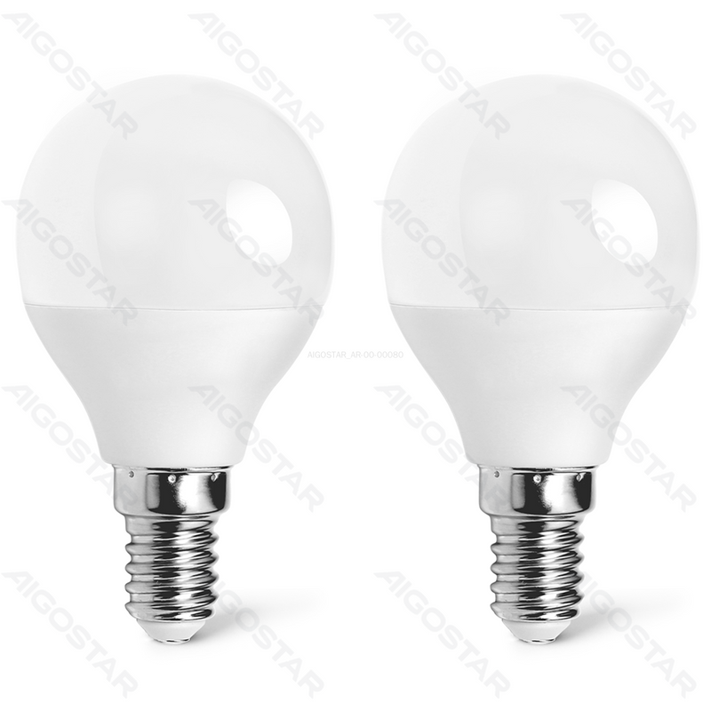 LED E14 6W G45 2PCS