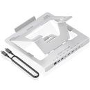 SOPORTE DE SOBREMESA - DOCKING USB TIPO-C AISENS ASUC-7P046-GR 2X