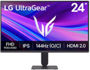 LG MONITOR ULTRAGEAR IPS 24" (23,8") 16:9 FHD 1MS 144HZ HDMI DP 2