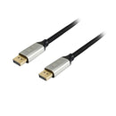 Equip 119261 cabo DisplayPort 1 m Alumínio, Preto