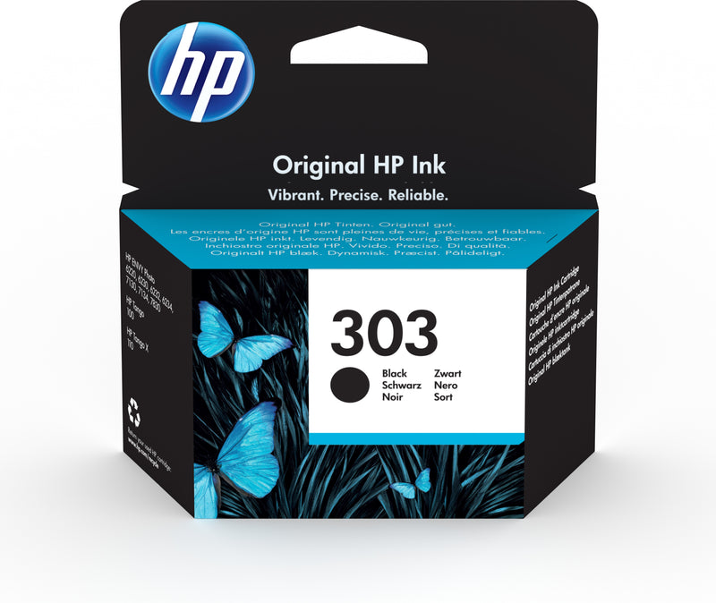 HP Tinteiro Original 303 (Preto)