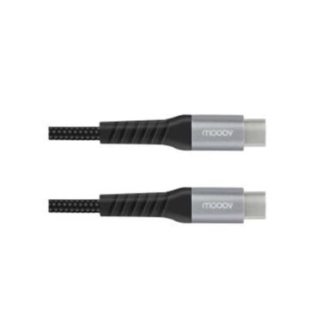 MOOOV USB-CUSB-C REFORÇADO ULTIMATE 2 MT PRETO