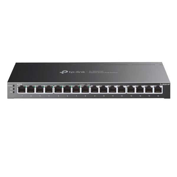 TP-Link TL-SG2016P switch de rede L2/L3/L4 Gigabit Ethernet (10/1