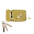 FECHADURA DE SOBREPOSIÇÃO COM CILINDRO 5125A ENTRADA 120MM, À ESQ
