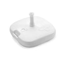 BASE PARA CHAPÉU-DE-SOL 16 L COR: BRANCO 44X44X12CM IPAE PROGARDE