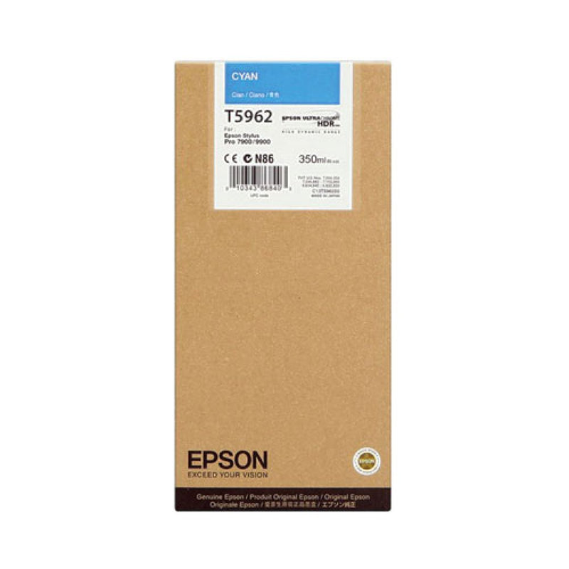 Epson Tinteiro Cyan T596200 UltraChrome HDR 350 ml