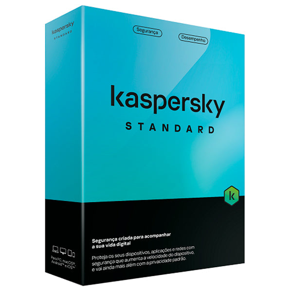 SOFTWARE KASPERSKY STANDARD 3 DISPOSITIVOS NOCD PT