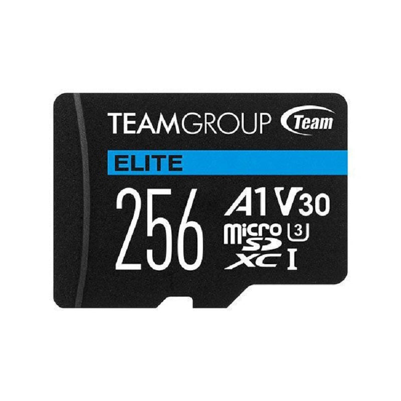 MICRO SD TEAM GROUP 256GB UHS-I U3 V30 A1  CADAPTADOR