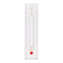 TERMÔMETRO DE PLÁSTICO, 14 CM, BRANCO