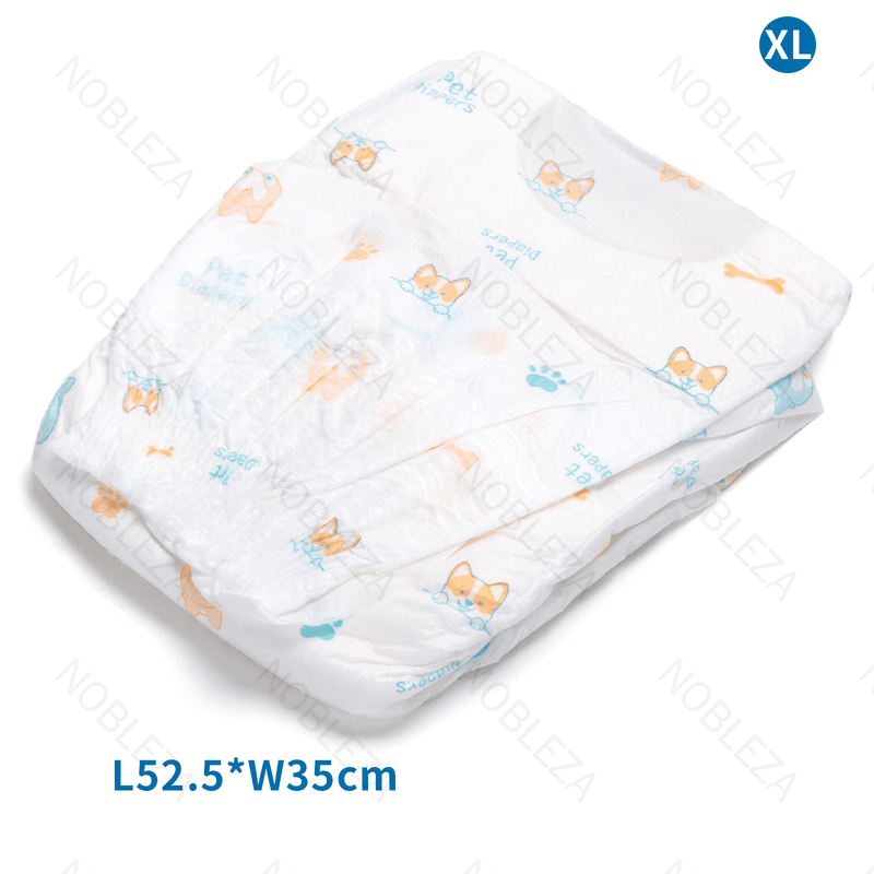 FRALDAS PARA CADELAS XL L52.5*W35CM 10 PEÇASSACO