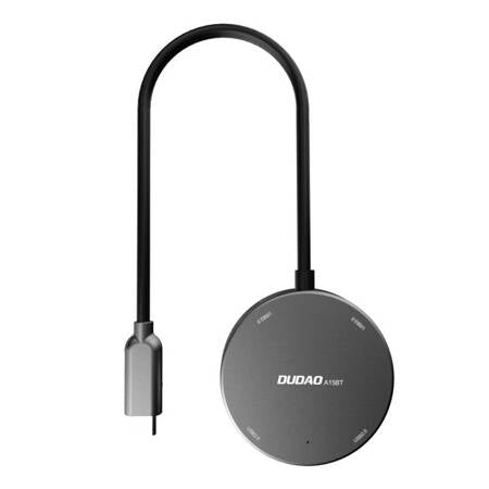 HUB DUDAO A15B 4W1, USB 3.0 + 3X USB 2.0 PARA USB-C CINZA